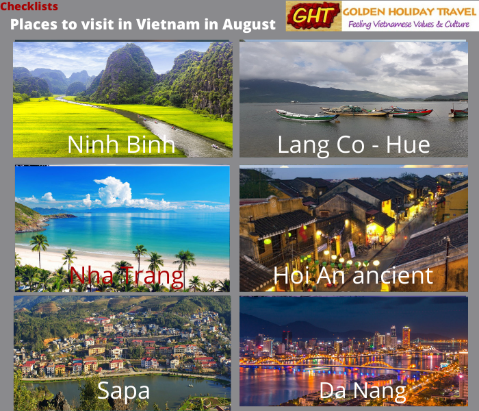 Places to visit in August in Vietnam